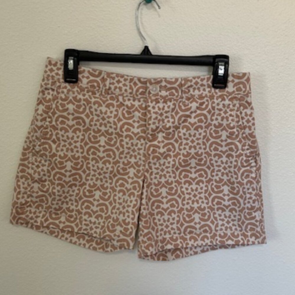 Banana Republic Pink Print Shorts Size 0